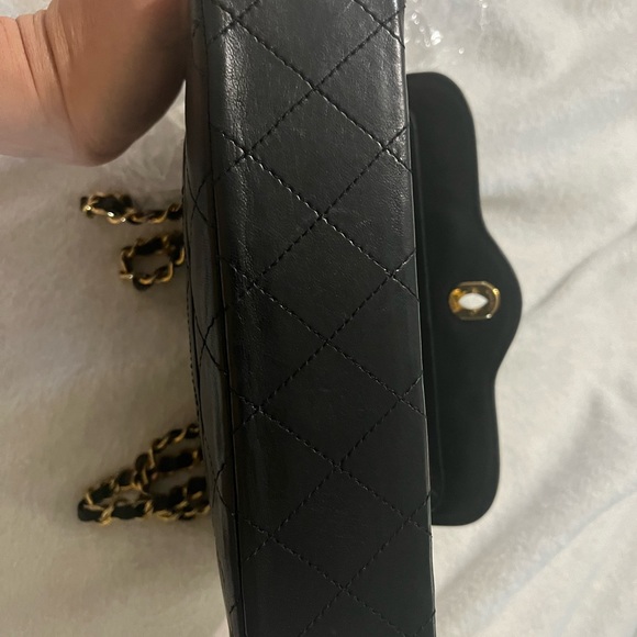 Vintage Black Chanel mini Double Flap - Picture 8 of 14
